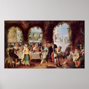 Póster Los cómicos italianos