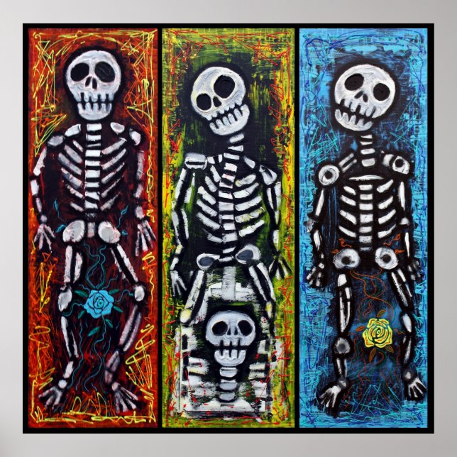 Póster Los Compadres Muertos Poster (Frente)