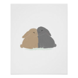 Póster ¡Los conejos del amor!