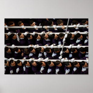 Póster Los costaleros