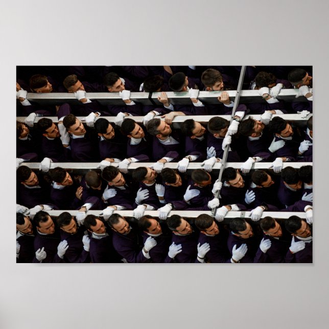 Póster Los costaleros (Frente)