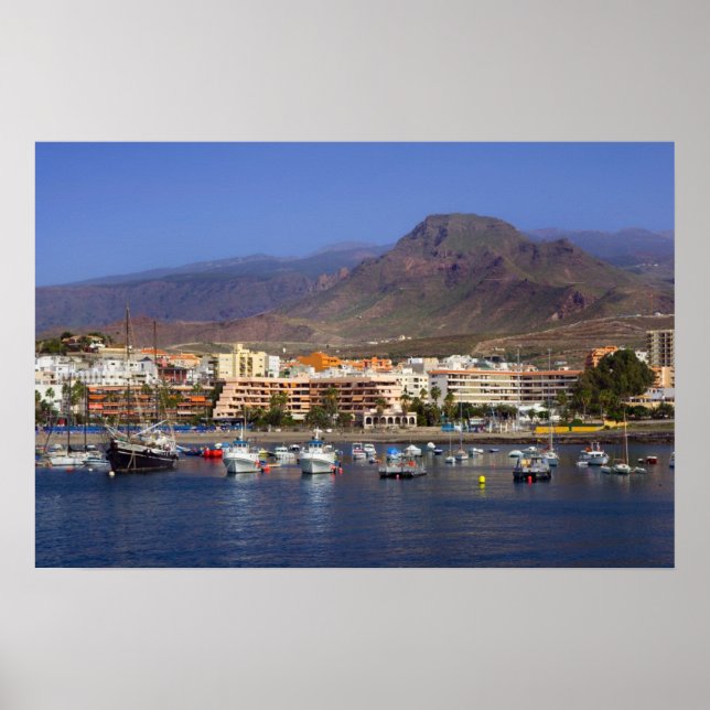 Póster Los Cristianos en Tenerife (Frente)