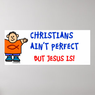 Póster Los cristianos no son perfectos