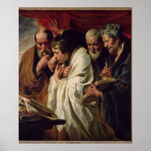 Póster Los cuatro evangelistas