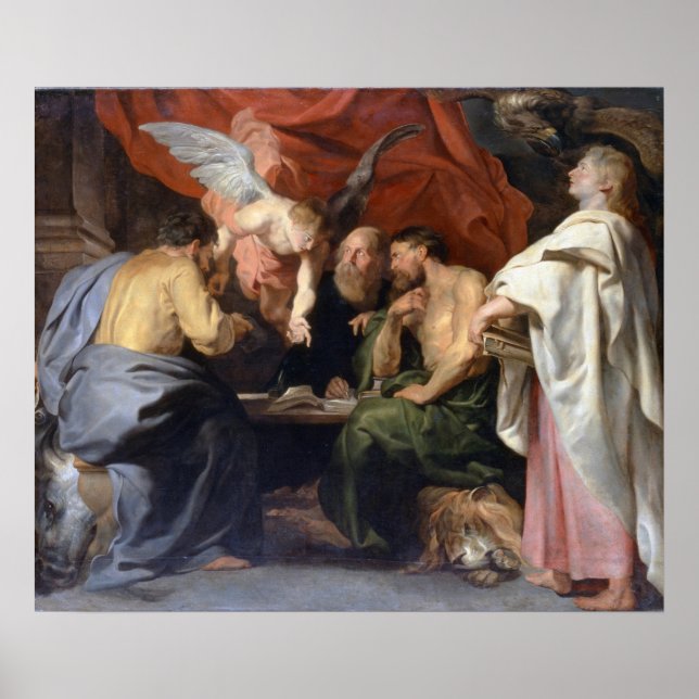 Póster Los cuatro evangelistas (Frente)