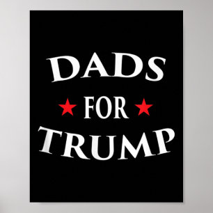 Póster Los Dads De Trump Pro Life Construyen La Manifesta