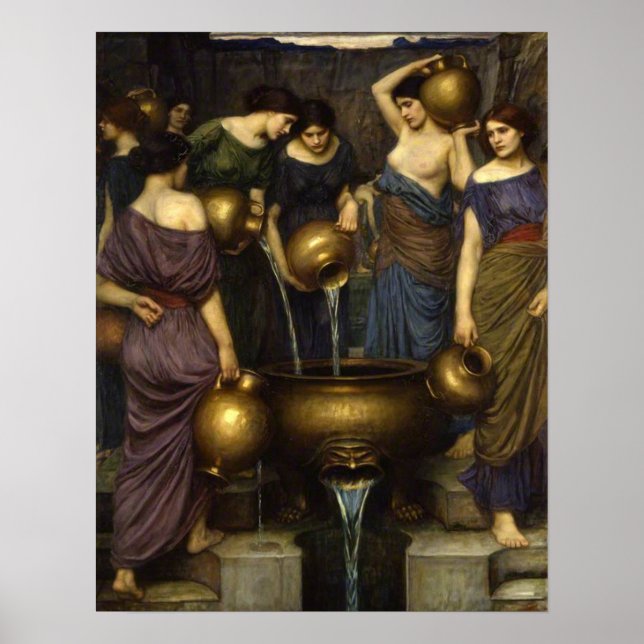 Póster Los Danaides (Frente)