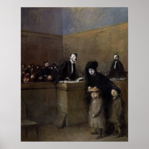 Póster Los débiles y los oprimidos, c.1910