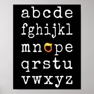 Póster Los demócratas se burlan de Trump en las eleccione