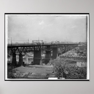 Póster Los departamentos, Cleveland c1900