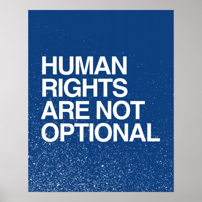 Póster LOS DERECHOS HUMANOS NO SON OPCIONALES -.png (Frente)
