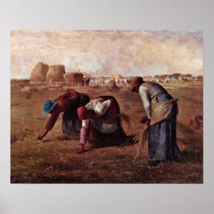 Póster Los destellos de Jean-Francois Millet