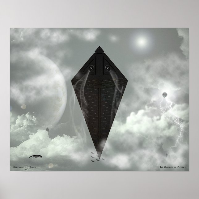 Póster Los diamantes de las leiades (Frente)