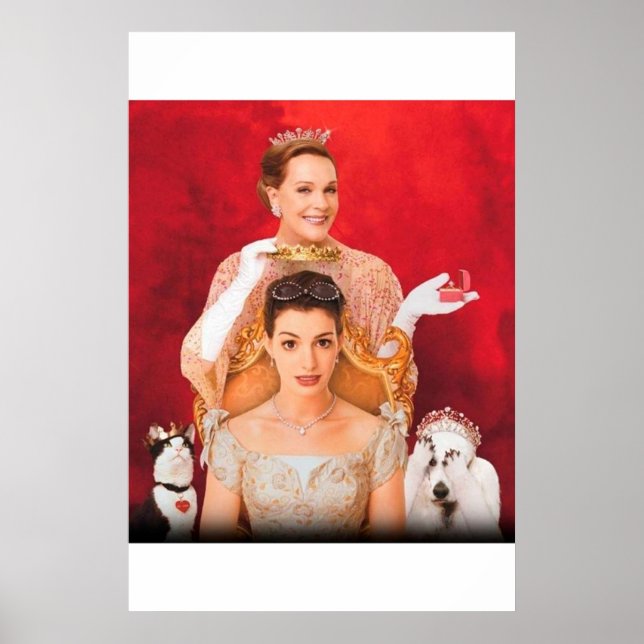 Póster Los diarios de las princesas (Frente)