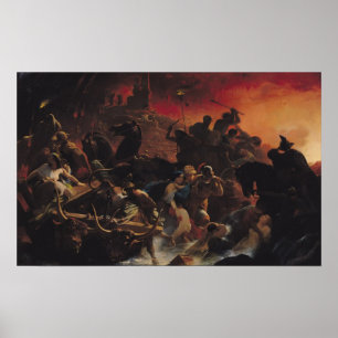 Póster Los días pasados de Pompeya