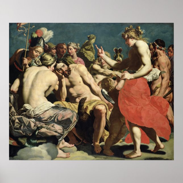 Póster Los dioses de Olimpo (Frente)