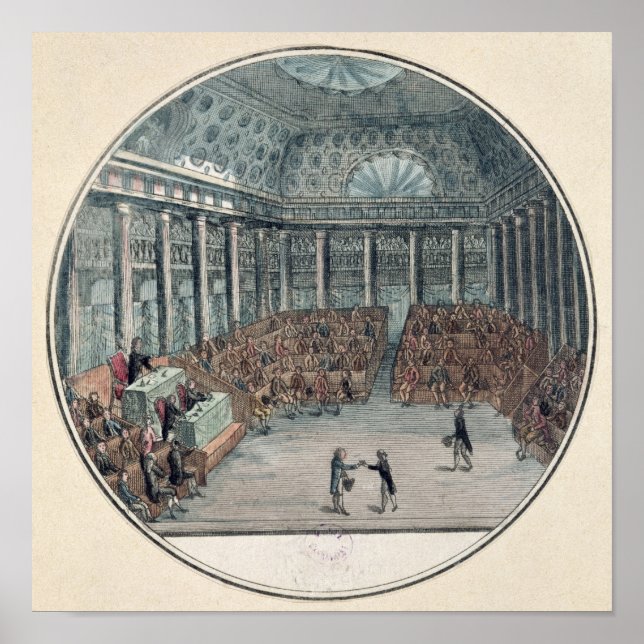 Póster Los diputados de la junta comunal (Frente)