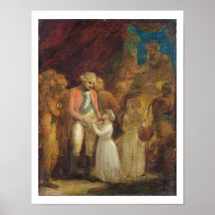 Póster Los dos hijos de Tipu Sahib, sultán de Mysore,