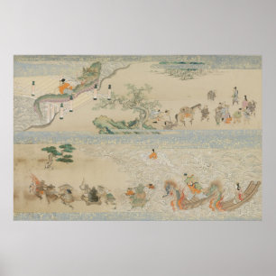 Póster Los dos paneles de la voluta