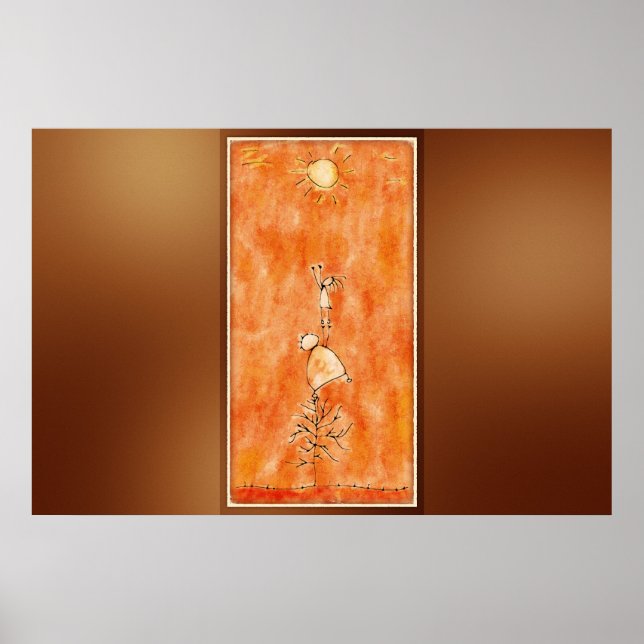 Póster Los dos y el sol (Frente)