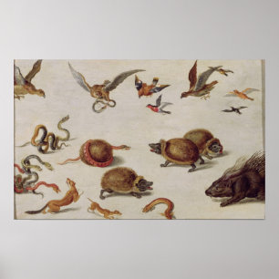 Póster Los enemigos de serpientes