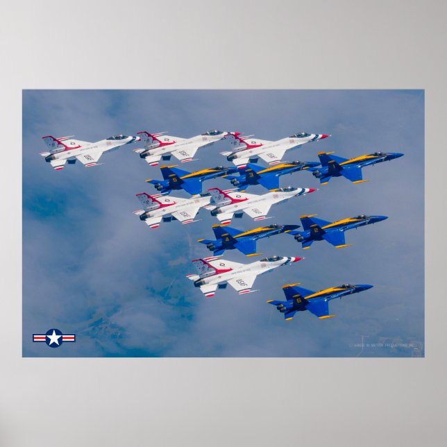 PÓSTER ¡LOS EQUIPOS DE DEMO DE EE. UU. SALUDAN! (Frente)