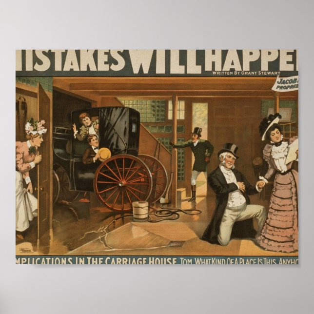 Póster Los errores ocurrirán (Frente)