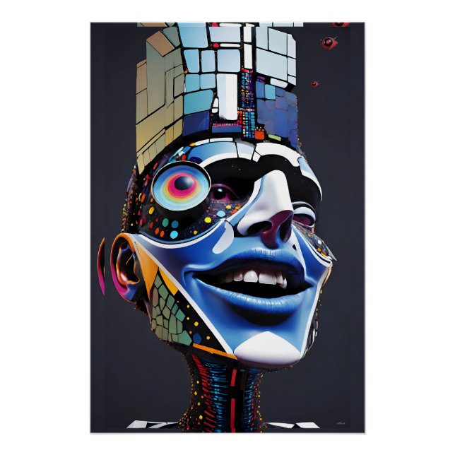 Póster Los escandalosos resultados de la burla (Anverso)