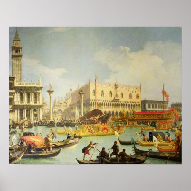Póster Los esponsales de la perrera veneciana (Frente)