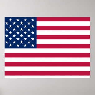 Póster Los Estados Unidos de América