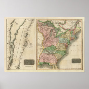 Póster Los Estados Unidos de América 8