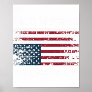 Póster Los Estados Unidos no son grandes, ni siquiera los