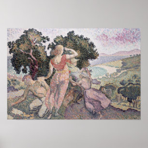 Póster Los excursionistas, 1894