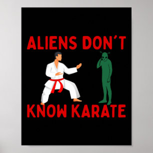 Póster Los extranjeros no saben karate 2