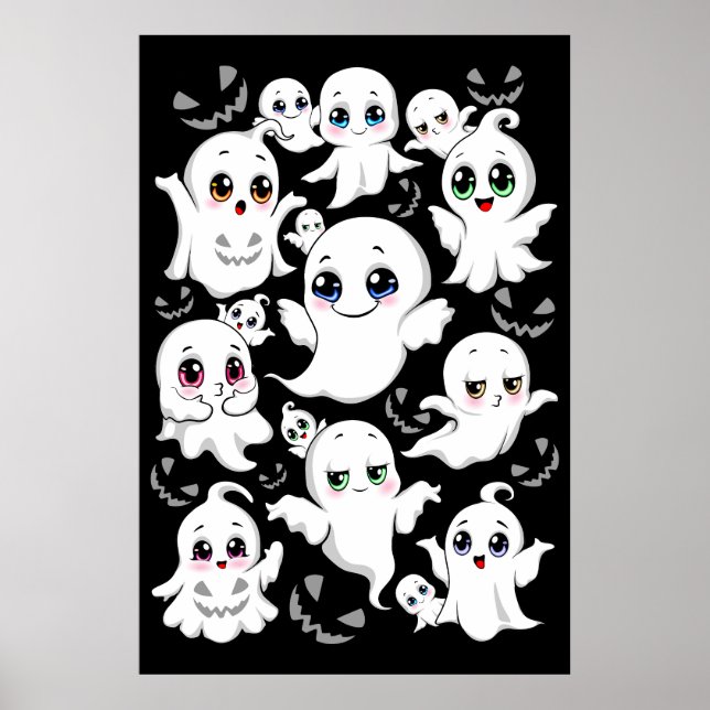 Póster Los fantasmas del bebé espantaron el humor de Hall (Frente)