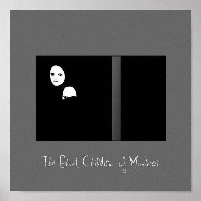 Póster Los fantasmas niños de Mumbai (Frente)