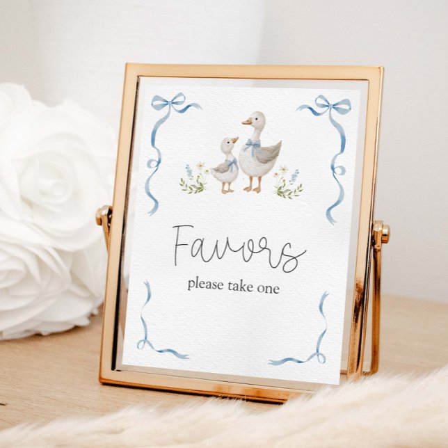 Póster Los favoritos de Baby Shower de Silly Goose (Subido por el creador)