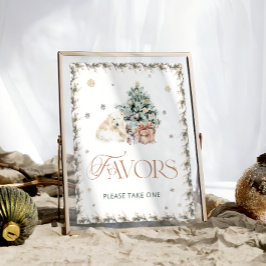 Póster Los favoritos de Baby Shower para el invierno del 