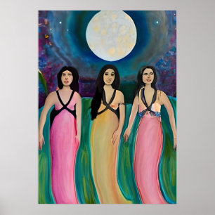 Póster Los fieles de la luna