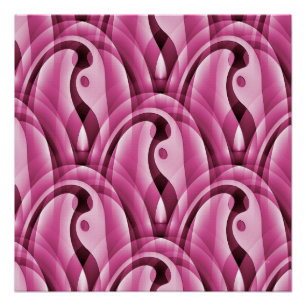 Póster Los flamencos...