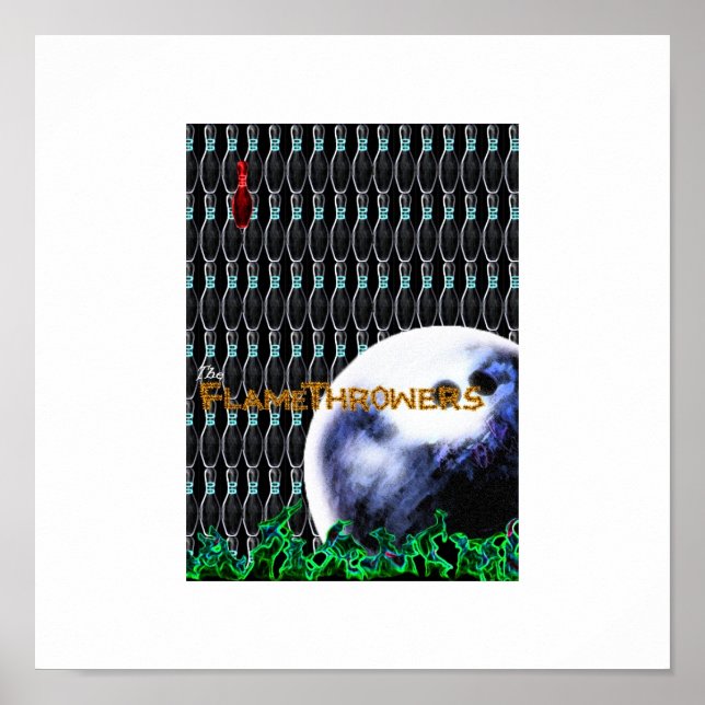 Póster Los FlameThrowers (Frente)