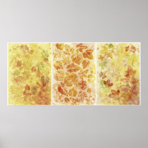 Póster Los fondos abstractos, acuarela, se van