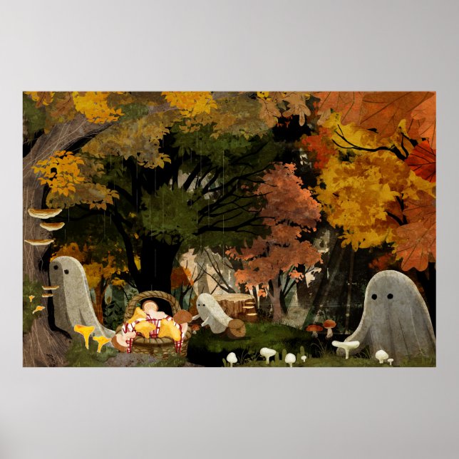 Póster Los Forrajes De Hongos (Frente)