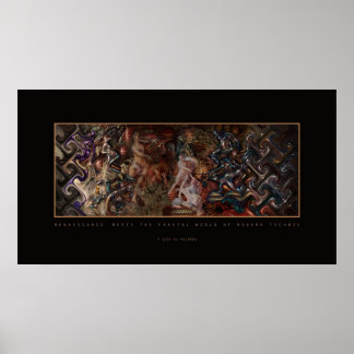 Póster Los fractales son antiguos