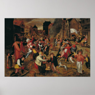 Póster Los fuegos de San Martín