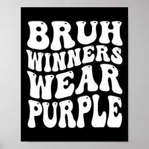 Póster Los ganadores llevan el Purple Team Sports Day Gam