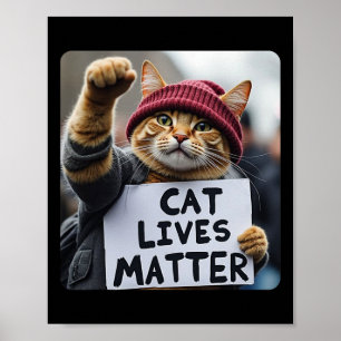 Póster Los gatos de Donald Trump 2024 recuperan a Estados
