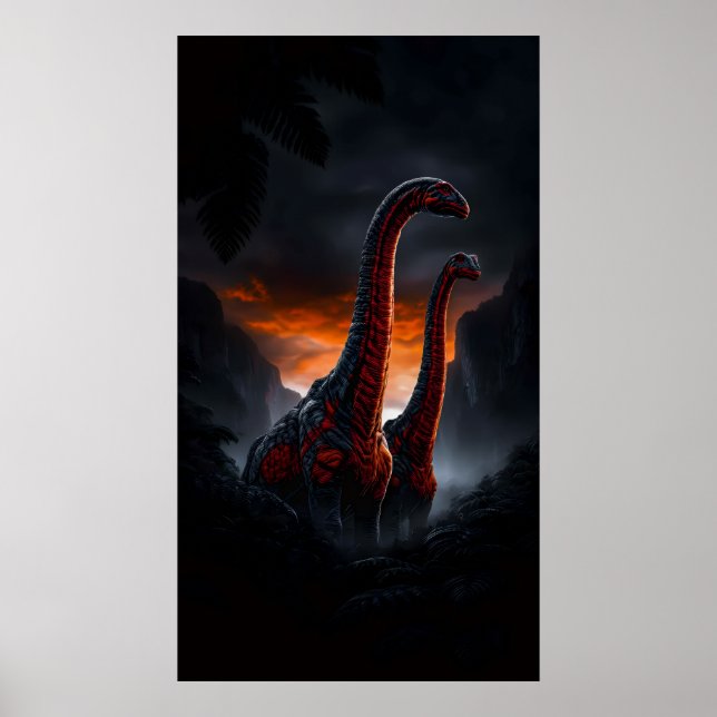 Póster Los Gigantes del Atardecer (Frente)