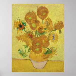 Póster Los girasoles de Van Gogh
