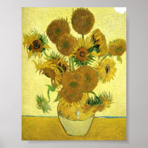 Póster Los girasoles siguen con vida, Van Gogh